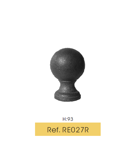 Remate bola con rosca RE027R